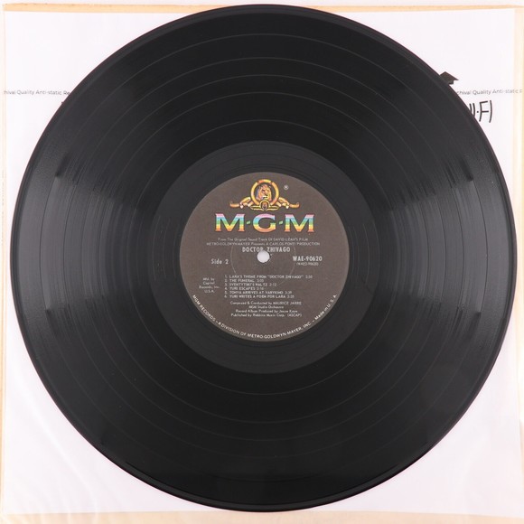 Dr Zhivago The Original Soundtrack Album MGM Vinyl LP 12" Vinyl LP WAE-90620 - Picture 11 of 12